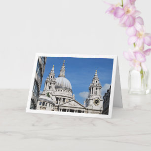 St Paul's Cathedral, London, England Card