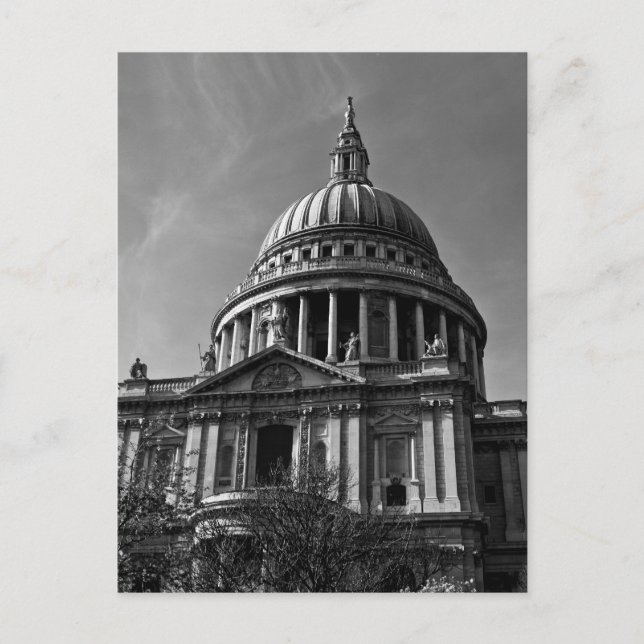 St Paul's Cathedral London Postcard (Front)