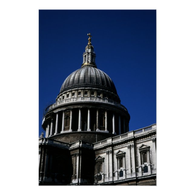 St Paul's Cathedral London Poster (Front)