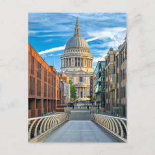 St.Paul's Cathedral London, UK Postcard