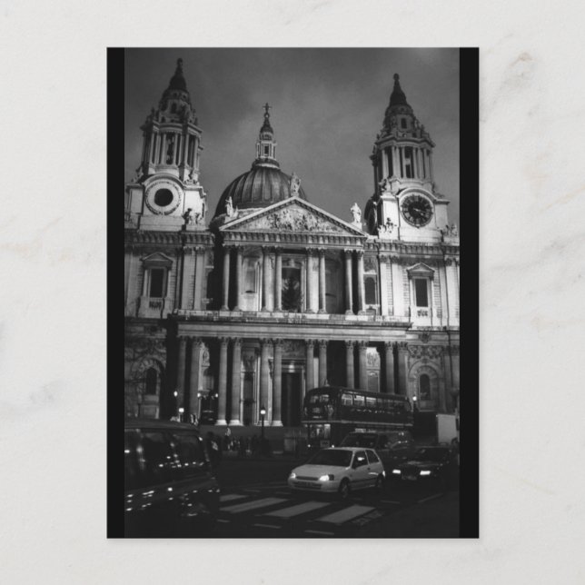 St. Paul's Cathedral (postcard) Postcard (Front)