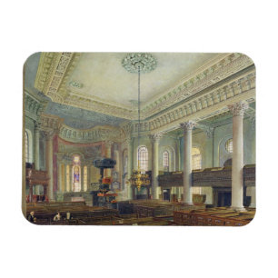 St. Paul's, Deptford (w/c on paper) Magnet