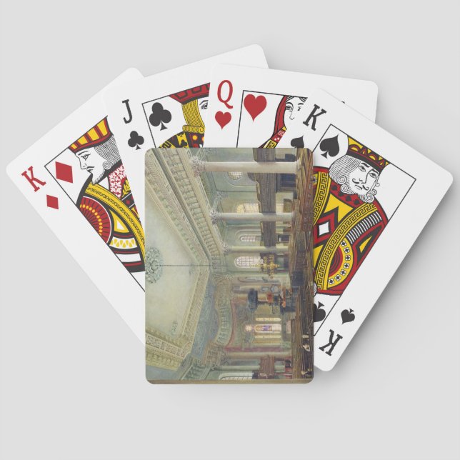 St. Paul's, Deptford (w/c on paper) Playing Cards (Back)