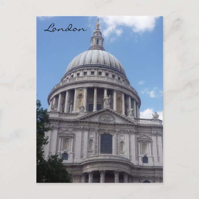 st pauls dome high postcard (Front)