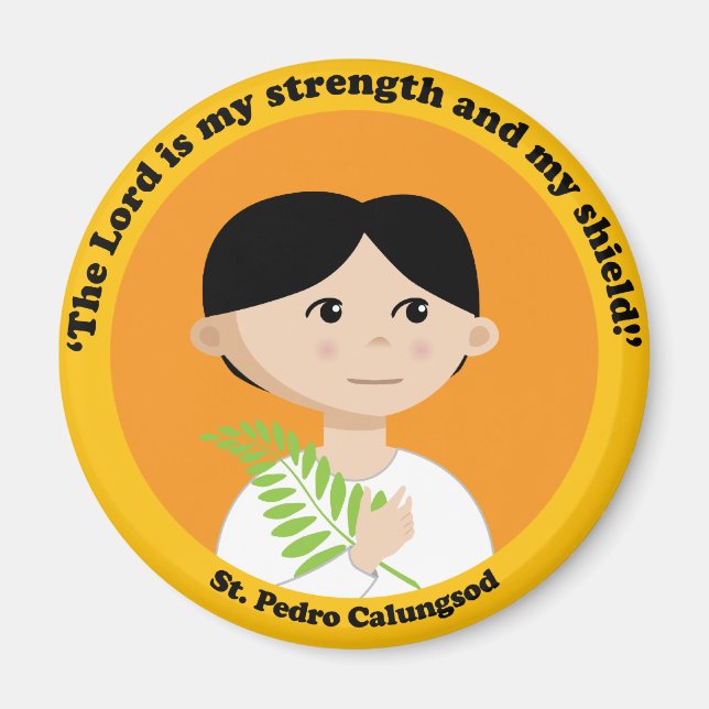 St. Pedro Calungsod Magnet (Front)