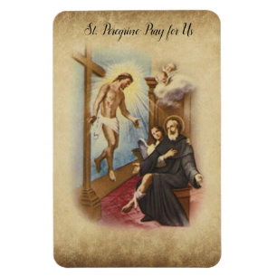 St. Peregrine Patron Saint of Cancer Patients Magnet