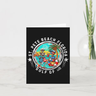 St. Pete Beach Florida Men And Women Card