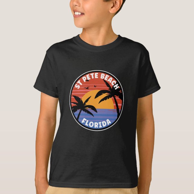 St Pete Beach Florida Sunset Paradise T-Shirt (Front)