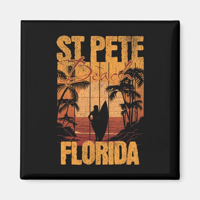 St Pete Beach  Magnet (Front)
