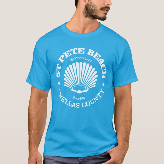 St Pete Beach (seashell) T-Shirt (Front)