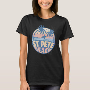 St Pete Florida Beach Surf Summer Vacation Vintage T-Shirt