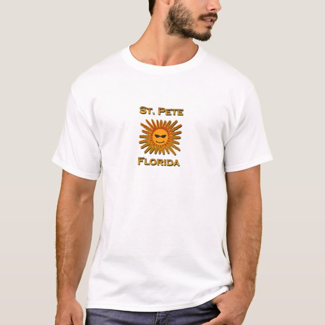 St. Pete Florida Sun Logo T-Shirt (Front)