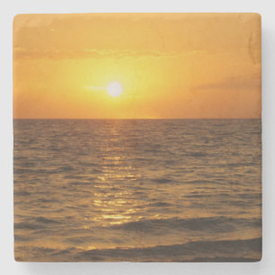 St. Pete Sunset Stone Coaster