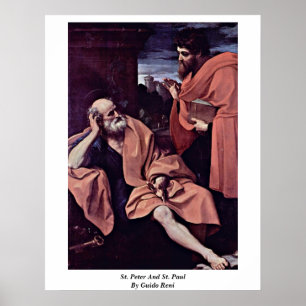 St. Peter And St. Paul By Guido Reni Poster