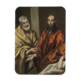 St Peter and St Paul   c.1605-8 (Oil on Canvas) Magnet