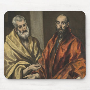 St Peter and St Paul c.1605-8 (Oil on Canvas) Mouse Pad