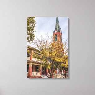 St Peter Catholic Church Canvas Print