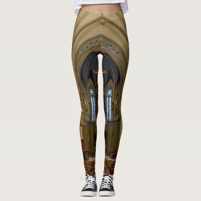 St Peter Catholic Church JC Leggings (Front)