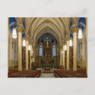St Peter Catholic Church JC Postcard