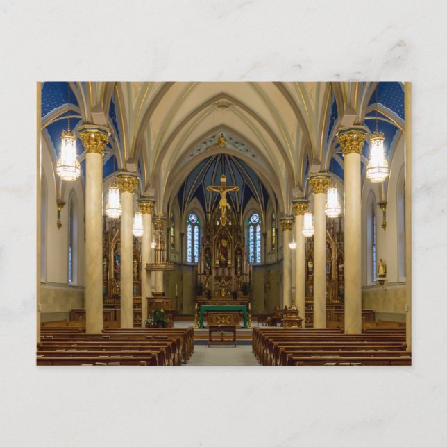 St Peter Catholic Church JC Postcard (Front)