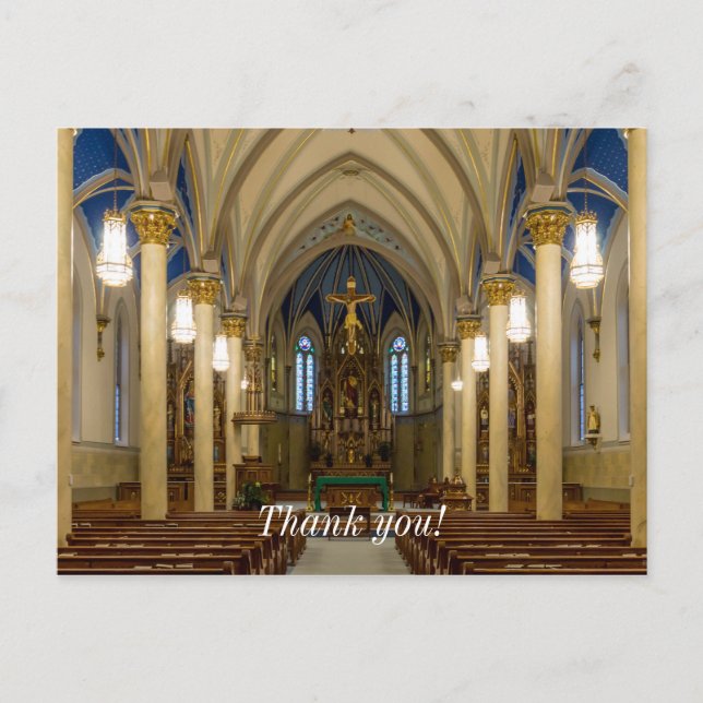 St Peter Catholic Church JC Postcard (Front)