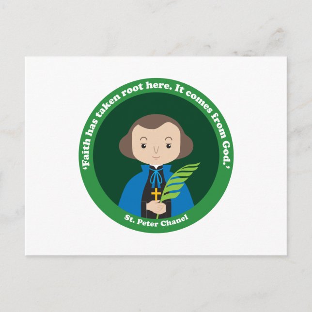 St. Peter Chanel Postcard (Front)