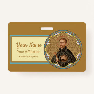 St. Peter Claver (BK 058; Style 2) ID Badge