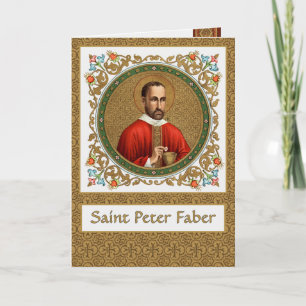 St. Peter Faber (BK 051) Blank Greeting/Note Card