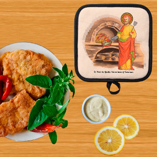 St. Peter Frying Fish Pot Holder