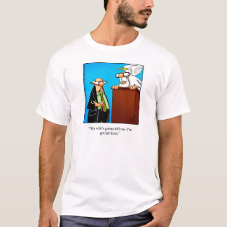 St Peter Humour "Wife's Keys" Tee Shirt