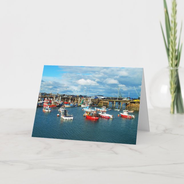 St Peter Port, Guernsey Holiday Card (Front)