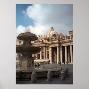 St Peter"s Basilica, Vatican, Rome Poster