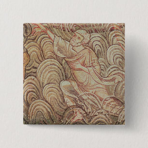 St. Peter Saved from Drowning 15 Cm Square Badge