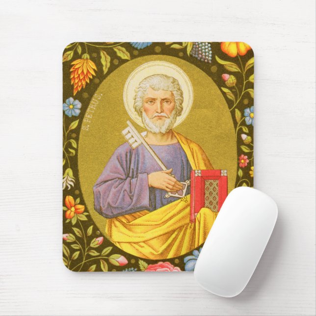 St. Peter the Apostle (PM 07) Mouse Pad (With Mouse)