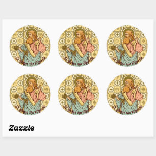 St. Peter the Apostle (RLS 14) Classic Round Sticker