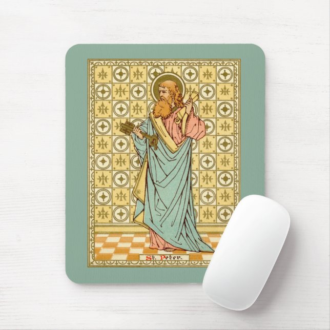 St. Peter the Apostle (RLS 14) (Style 1) Mouse Pad (With Mouse)