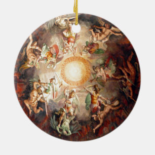 St Peters Bacillica Rome Italy Ceramic Tree Decoration