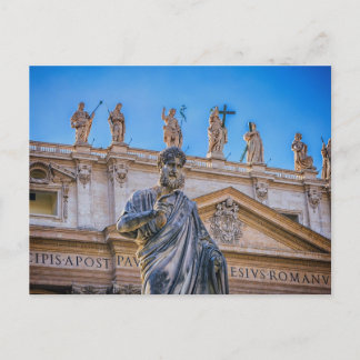 St. Peter's Basilica Apostle, Vatican City, Rome  Postcard