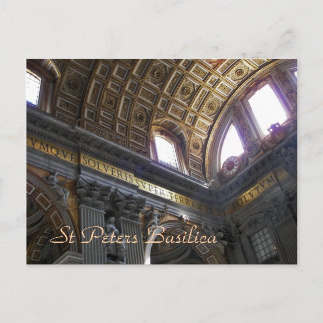 St Peters Basilica Postcard (Front)