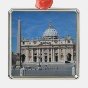 St Peter's Basilica- Vatican City Metal Tree Decoration
