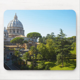 St. Peter's Basilica, Vatican City, Rome, Italy Mouse Pad