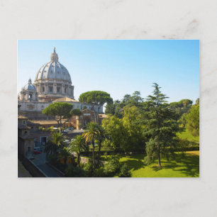 St. Peter's Basilica, Vatican City, Rome, Italy Postcard