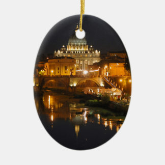 St. Peter's Basilica - Vatican - Rome - Italy Ceramic Tree Decoration
