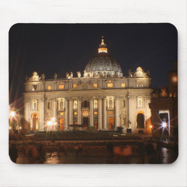 St Peters Basillica, Rome Mouse Pad (Front)