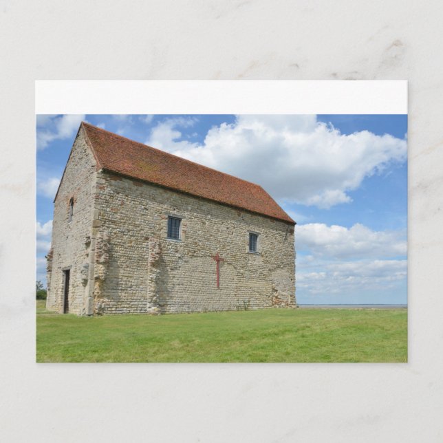 St Peter's Chapel Bradwell Essex Postcard (Front)