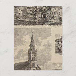 St. Peter's Church, Caledonia, Minnesota Postcard