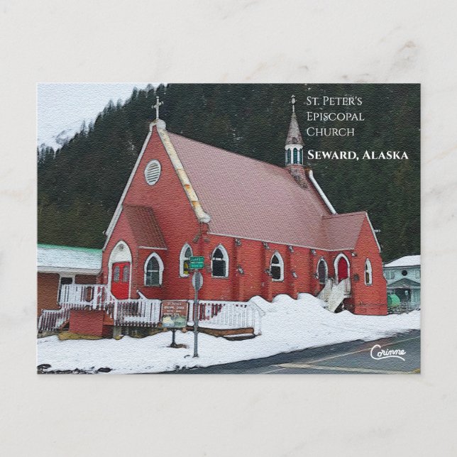 St. Peter's Episcopal Church - Postcard (Front)