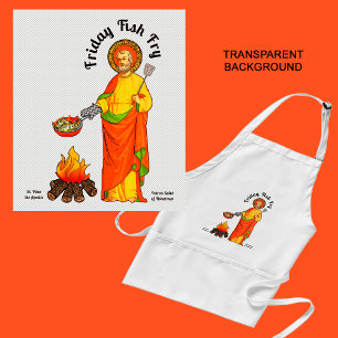 St. Peter's Friday Fish Fry (Plain) Standard Apron