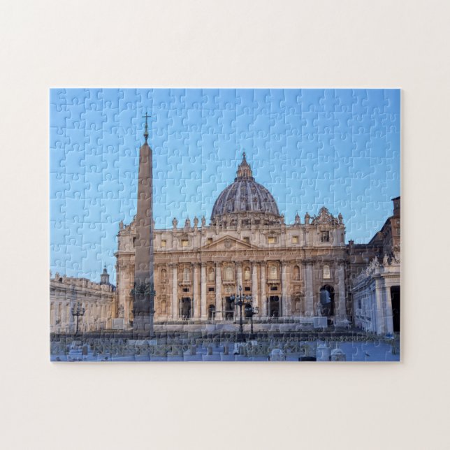 St. Peter's Square in Vatican City - Rome, Italy Jigsaw Puzzle (Horizontal)