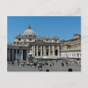 St. Peter's Square, Rome Postcard